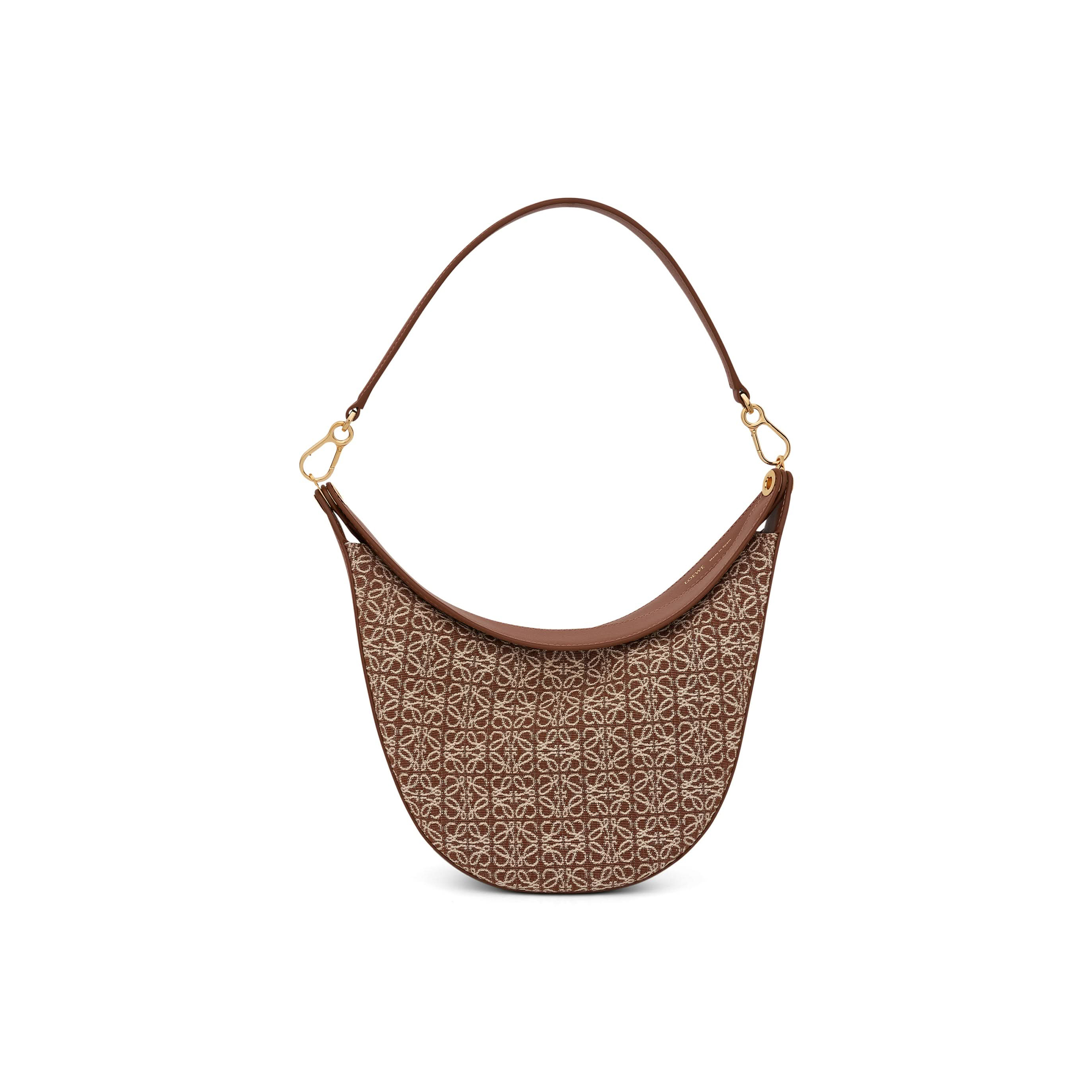 L0ew* luna anagram in jacquard and leather a923pl9x01-2713 (30*27*8cm)